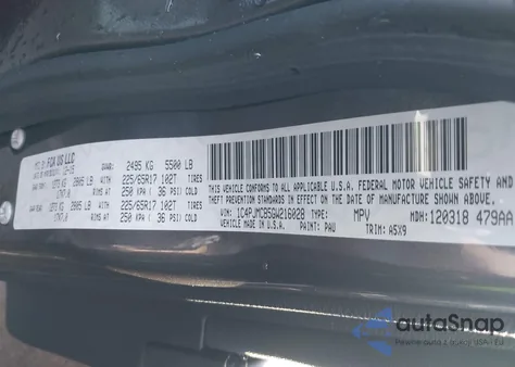 2016 Jeep Cherokee Latitude z USA, uszkodzony, nr VIN 1C4PJMCB5GW216028